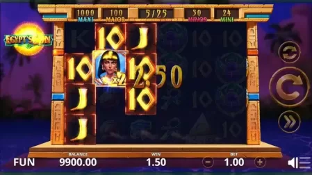 Egypt's Sun slot screenshot 4