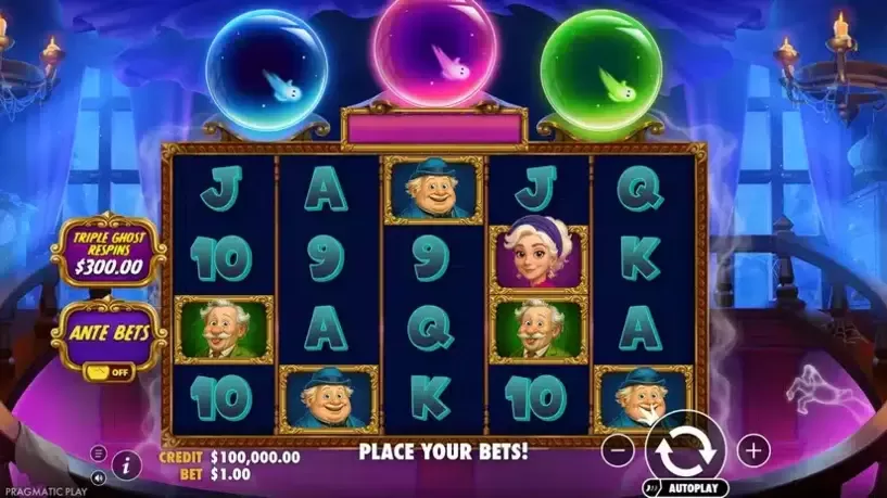 Great Ghosts! slot screenshot 