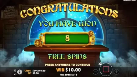 John Hunter and Galileo’s Secrets slot screenshot 5