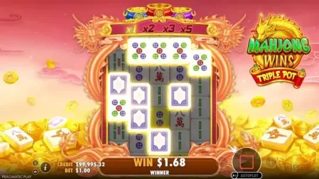 Mahjong Wins Triple Pot slot screenshot 3