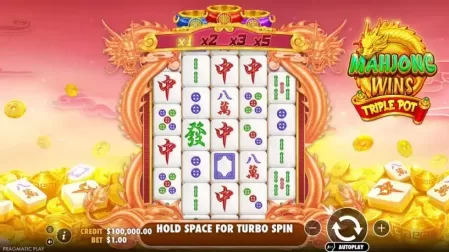 Mahjong Wins Triple Pot slot screenshot 1