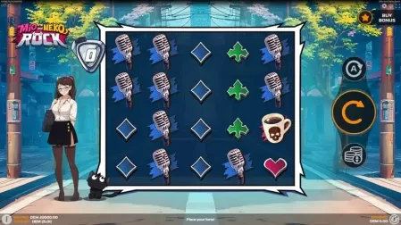Mio and Neko Rock slot screenshot 1