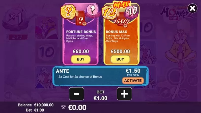MonkeyPop 2 slot screenshot 5