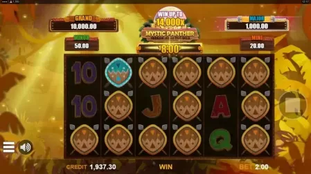 Mystic Panther Treasures of the Wild slot screenshot 5