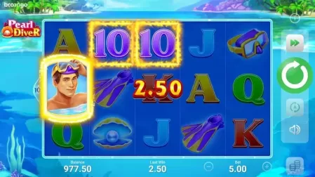 Pearl Diver slot screenshot 2