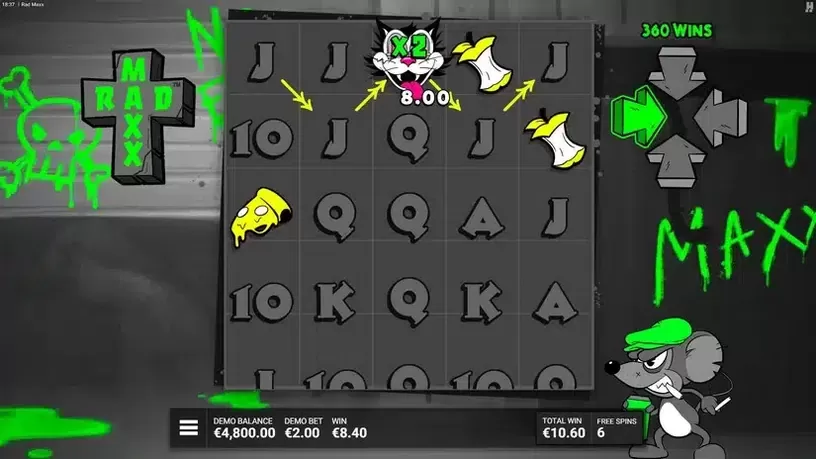 Rad Maxx slot screenshot 5