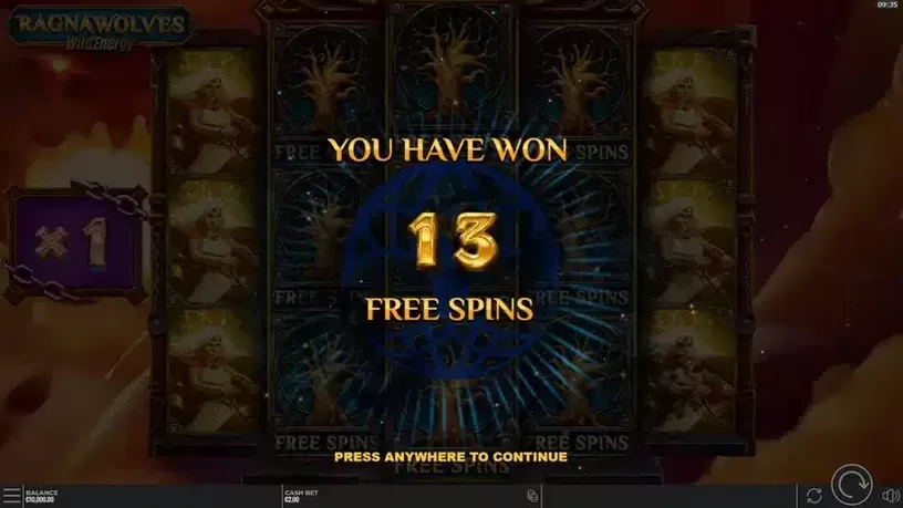 RagnaWolves WildEnergy slot screenshot 3