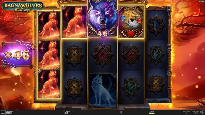 RagnaWolves WildEnergy slot screenshot 6