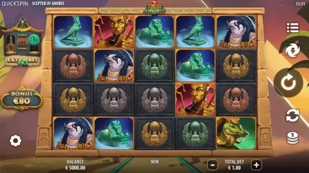 Scepter of Anubis slot screenshot 1