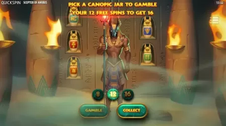 Scepter of Anubis slot screenshot 3