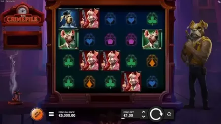 The Crime File slot screenshot 1