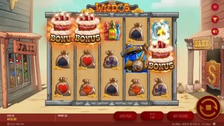 The Wildos slot screenshot 2