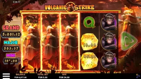 Volcanic Strike slot screenshot 4