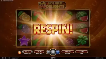 20 Hot Fruit Delights slot screenshot 4