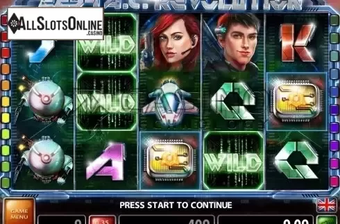 Win screen 1. 2254 A.C. Revolution from Casino Technology