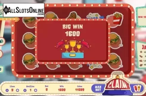 Big Win screen