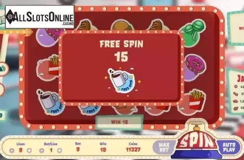 Free Spin Screen
