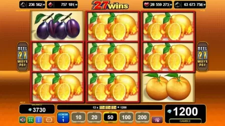 27 Wins slot screenshot 4
