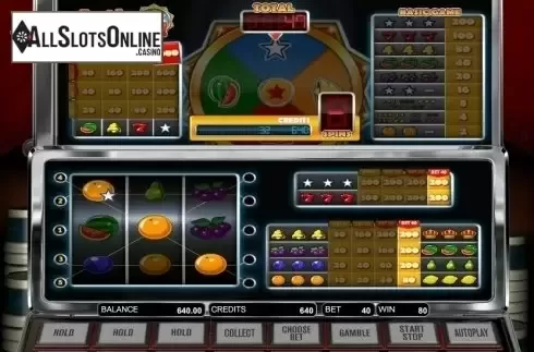 Win Screen . Action Wheel from Betsoft