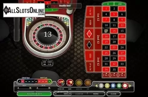 Game Screen. American Roulette (Oryx) from Oryx