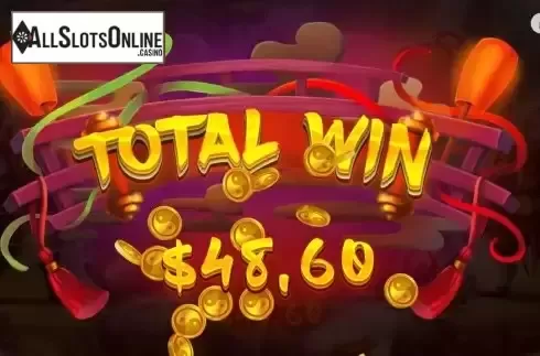 Win Free Spins screen