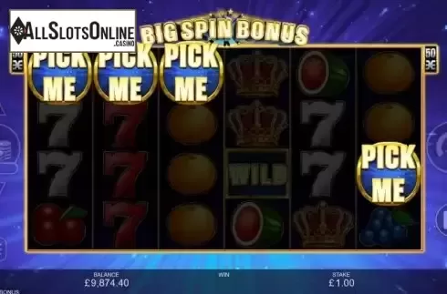 Bonus Game 1