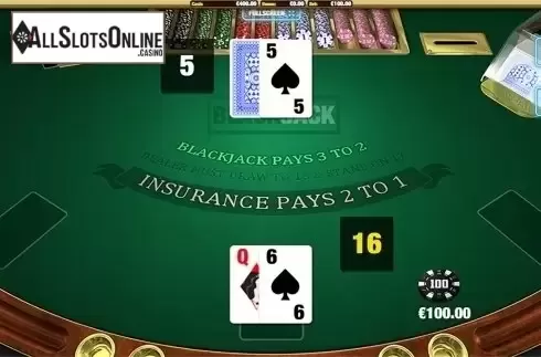 Game workflow . BlackJack (Nektan) from Nektan