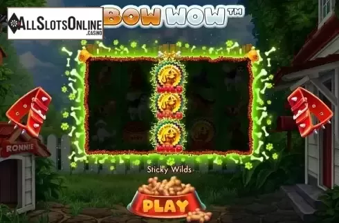 Sticky Wilds screen