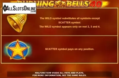 Special symbols screen