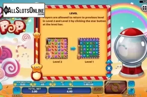 Game Rules 5. Candy Pop from Spadegaming