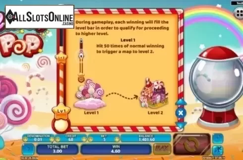 Game Rules 3. Candy Pop from Spadegaming