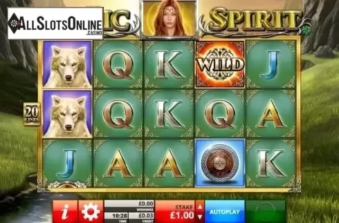 Reel Screen. Celtic Spirit from Reflex Gaming
