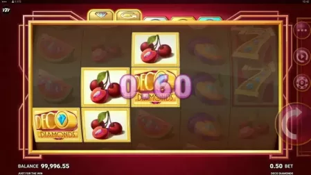 Deco Diamonds slot screenshot 3