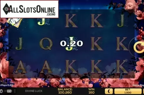 Win Screen 1. Divine Luck from High 5 Games