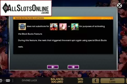 Block Bucks 2. Divine Luck from High 5 Games