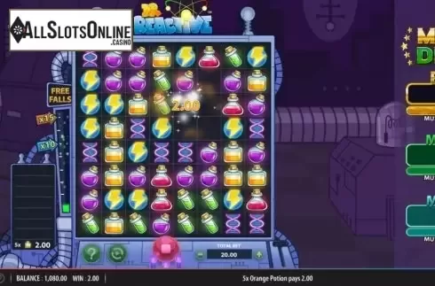 Win Screen 3. Doctor Reactive Mega Drop from Red7