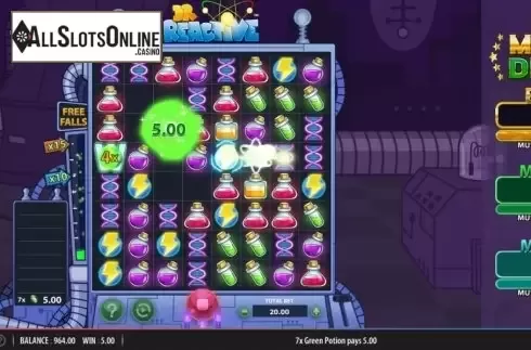 Win Screen 2. Doctor Reactive Mega Drop from Red7