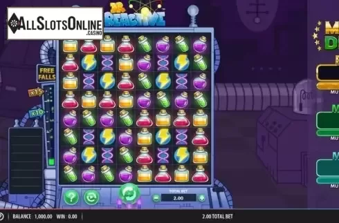 Reel Screen. Doctor Reactive Mega Drop from Red7