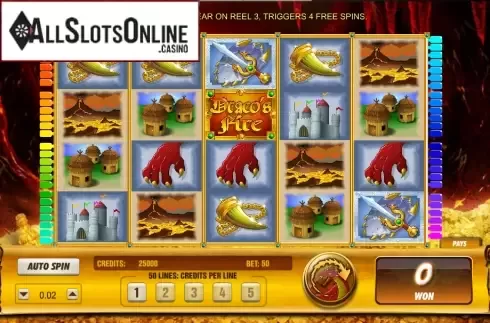 Screen5. Draco's Fire from Amaya