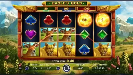 Eagle's Gold slot screenshot 2