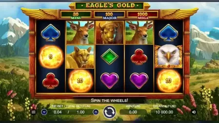 Eagle's Gold slot screenshot 1