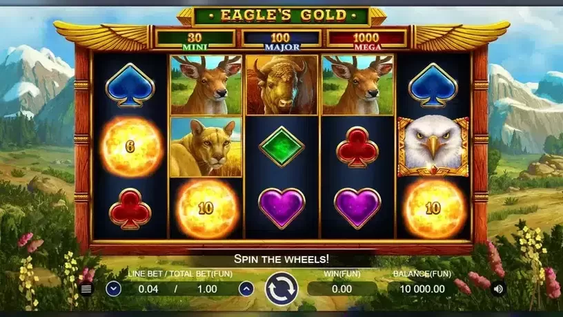 Eagle's Gold slot screenshot 1