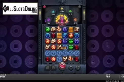 Win Screen. Elite of Evil - Portal of Gold from Gluck Games