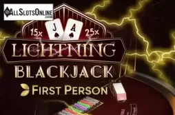 First Person Lightning Blackjack