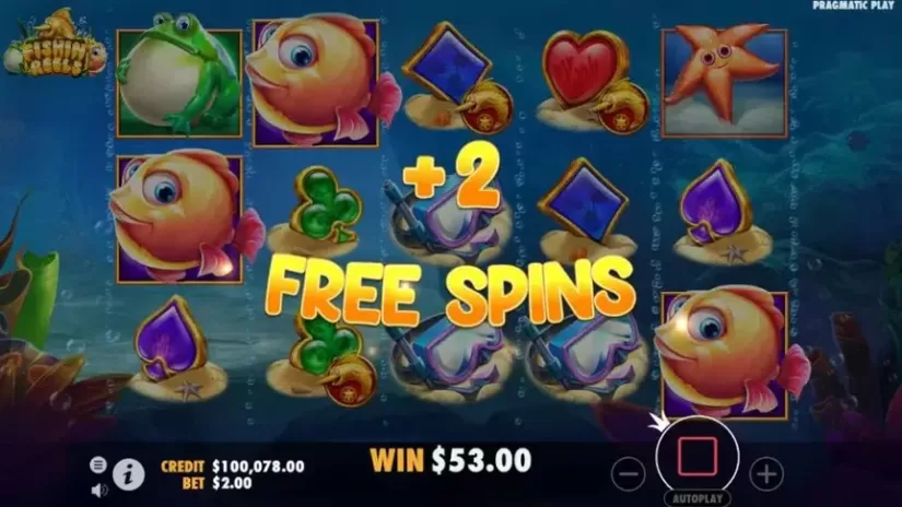 Fishin’ Reels slot screenshot 