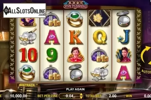 Reel Screen. Five Flowers from Aspect Gaming