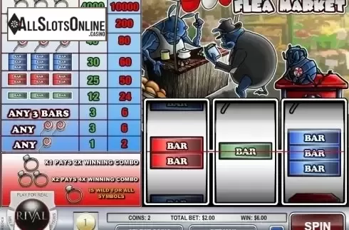 Screen4. Flea Market from Rival Gaming