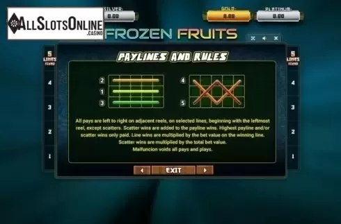 Lines. Frozen Fruits (Betsense) from Betsense