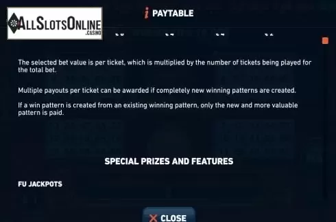 Paytable 2