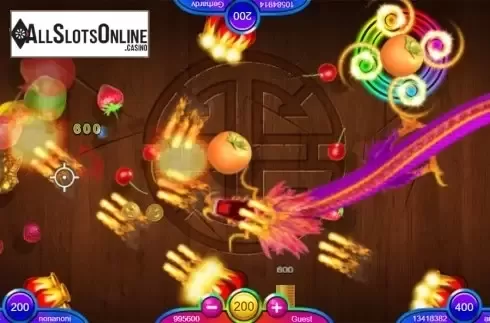 Game workflow 2. Fu Fruits Jackpot from Skywind Group